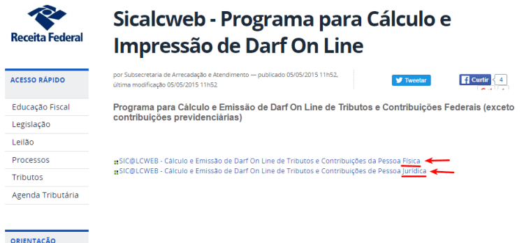 SICALCWEB